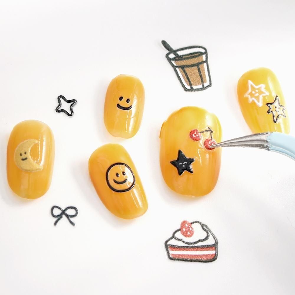 BGM Sticker Sheet - Icing Stickers - Relaxed Days