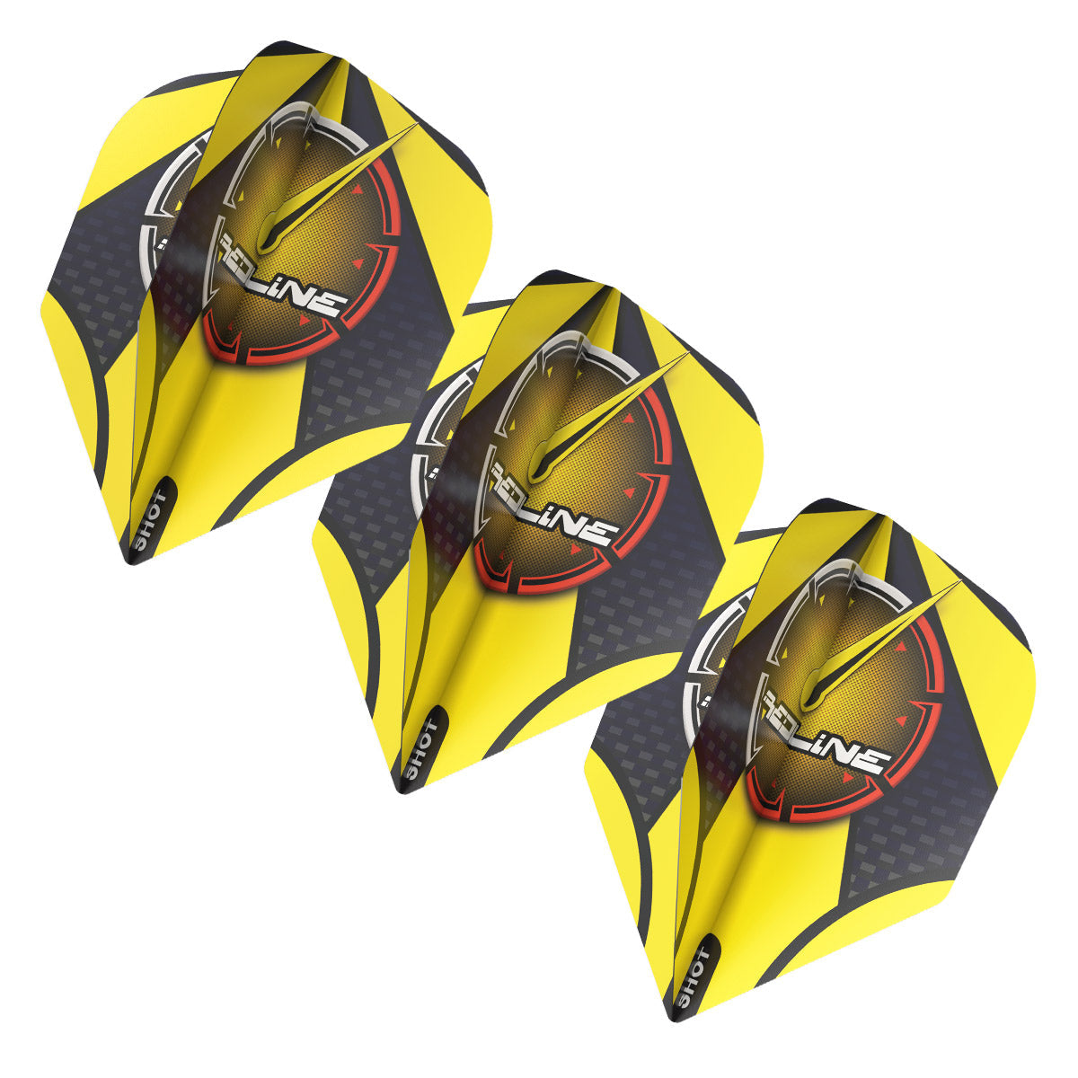 SHOT - Redline G1ZM0 Dart Flight Set - Small Standard