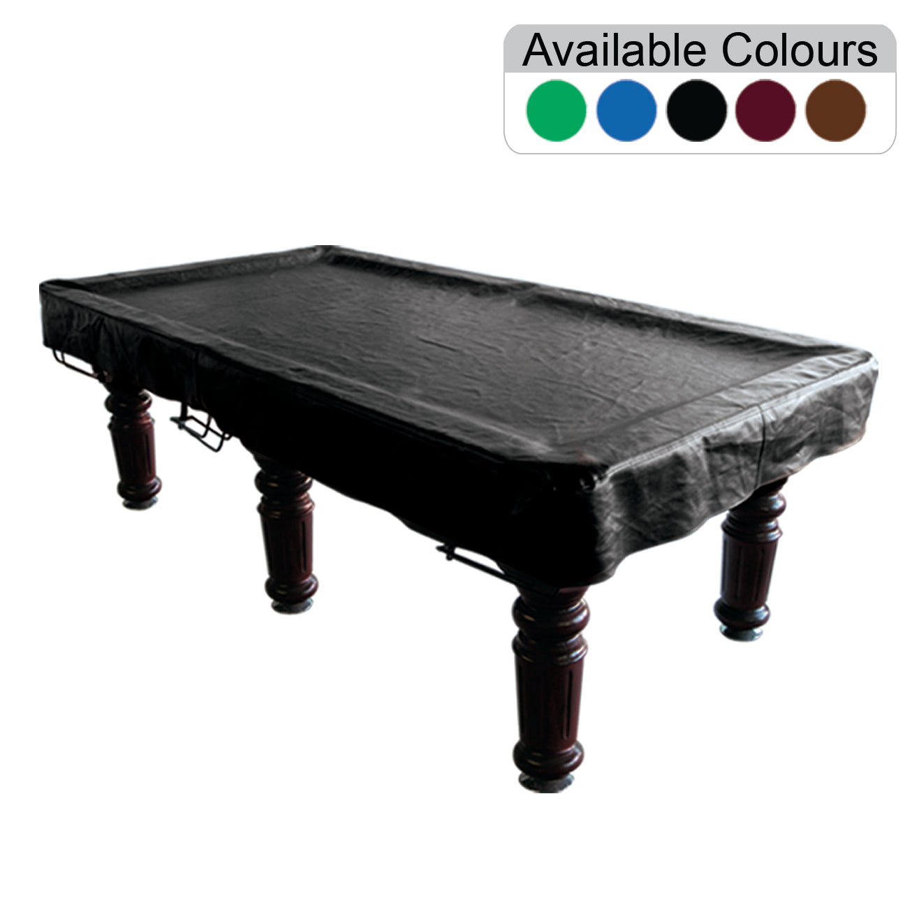 Heavy Duty Table Cover 8' - 5 Colours - SHORT DROP