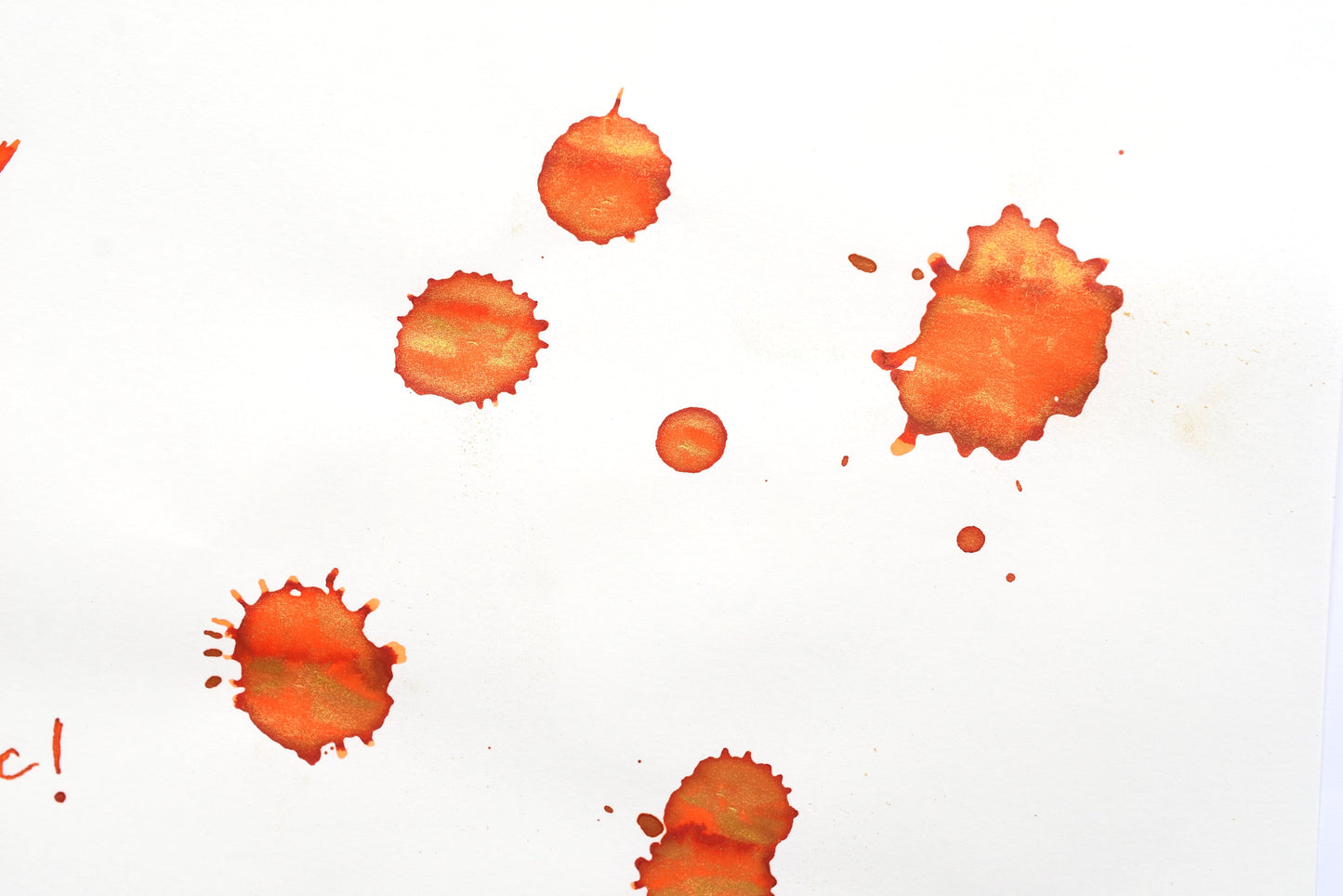 Diamine Shimmer Ink - Inferno Orange - 50mL