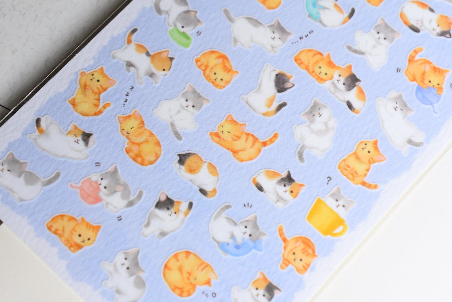 Chunky Animals Washi Stickers - Cat