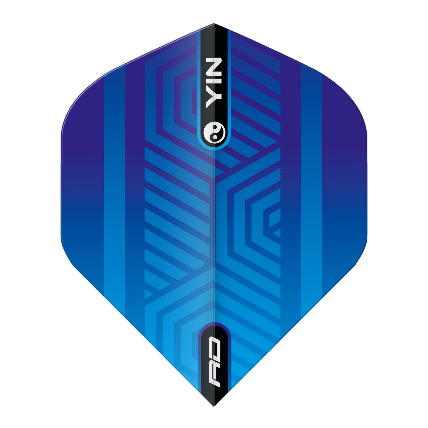 RED DRAGON - Blue and Green Yin Yang Dart Flights - Standard Shape