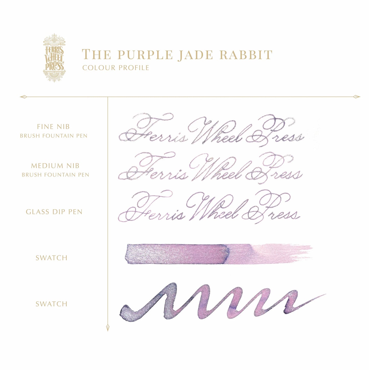 Ferris Wheel Press - Lunar New Year - Purple Jade Rabbit