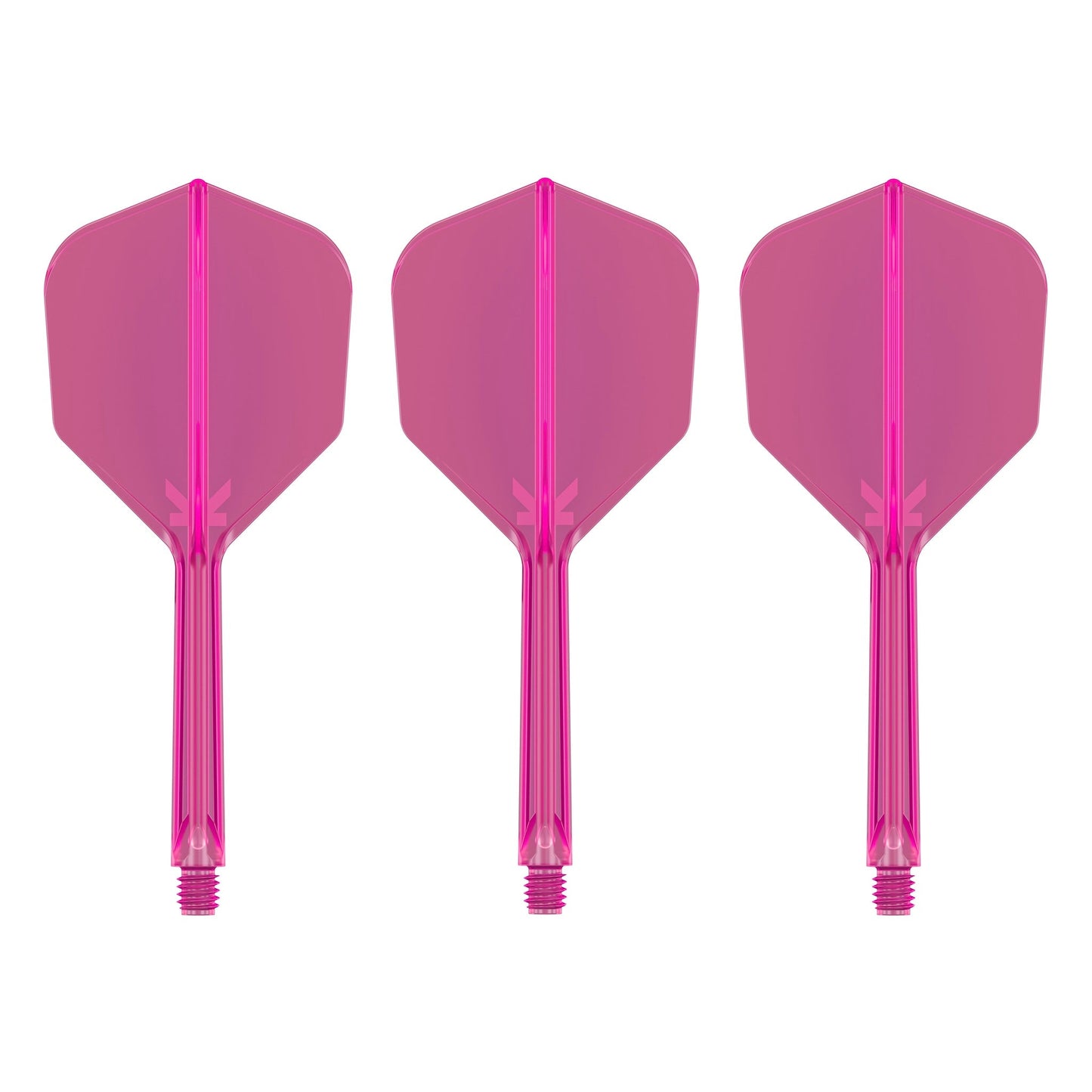 TARGET - K-FLEX All-In-One Moulded Flights NO6 Size - Neon Pink