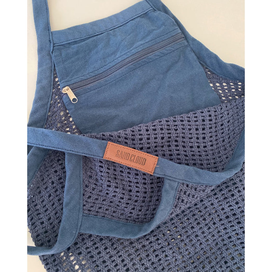 SAND CLOUD - NET MARKET BAGS | NAVY