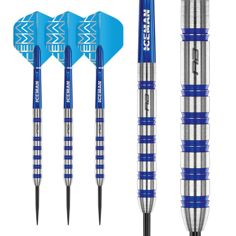 RED DRAGON - Gerwyn Price Iceman Challenger Darts - 85% Tungsten - 25g