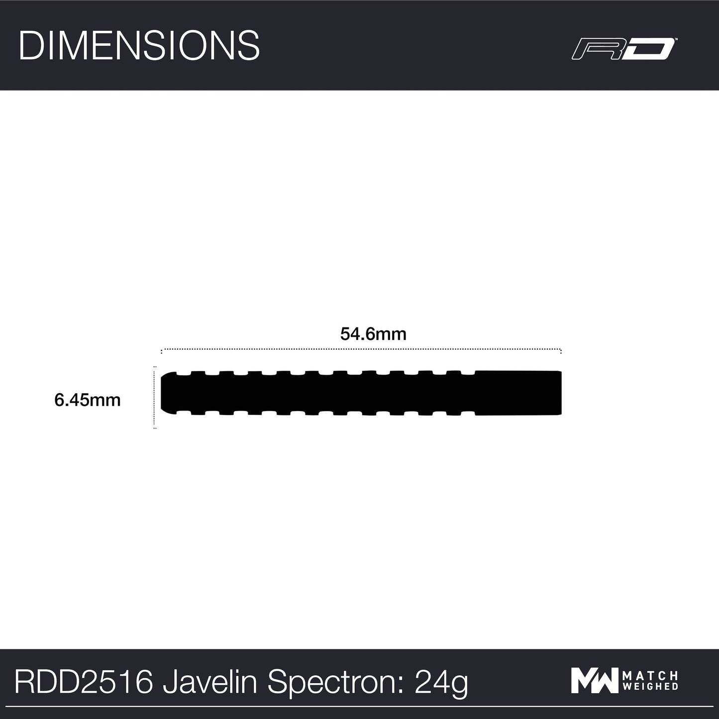 RED DRAGON - Javelin Spectron Darts - 85% Tungsten - 24g