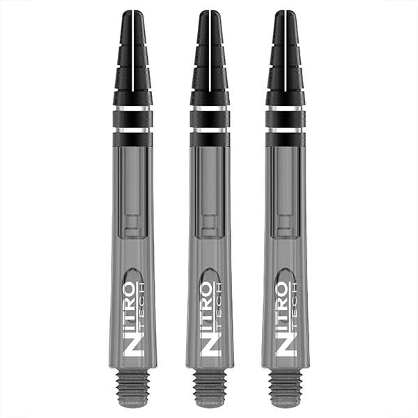 RED DRAGON - Nitrotech Composite Dart Shafts - 42mm Medium Grey