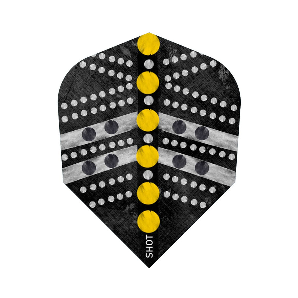 SHOT - Devon Petersen Wisdom Dart Flights - 100M - Small Standard