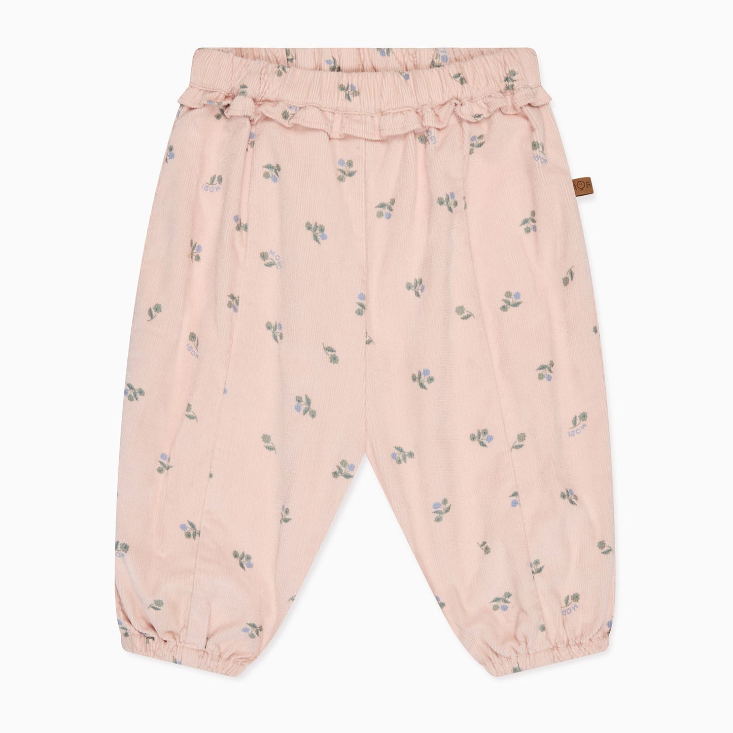 Floral Corduroy Trousers