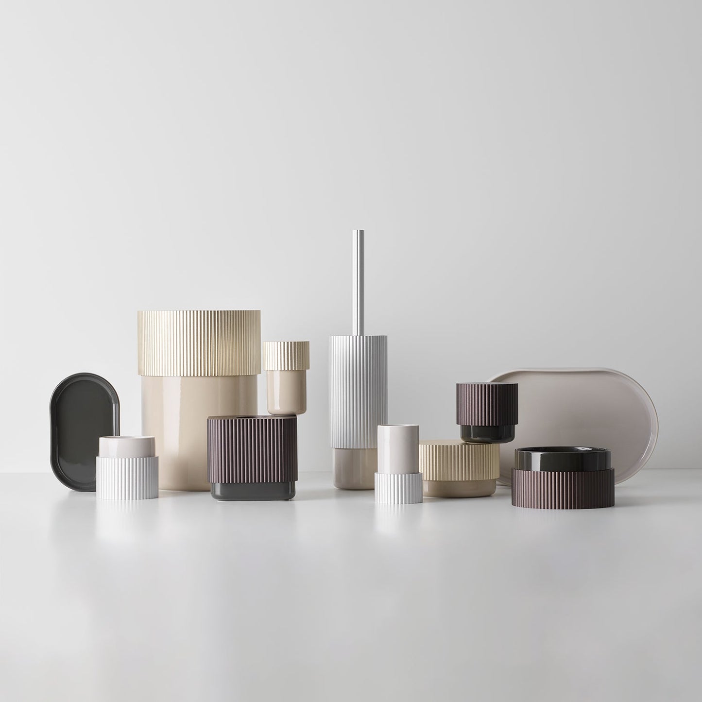 decor walther | OF.LINE series | tissue box | mocca + moor