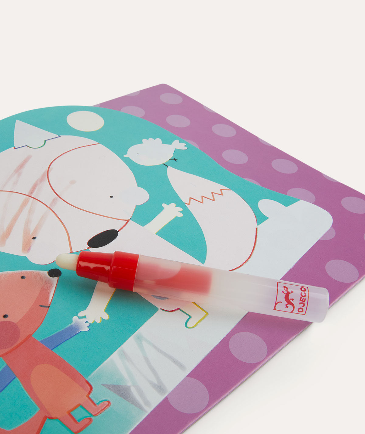 Djeco Water Painting Kit Hidden in the Woods