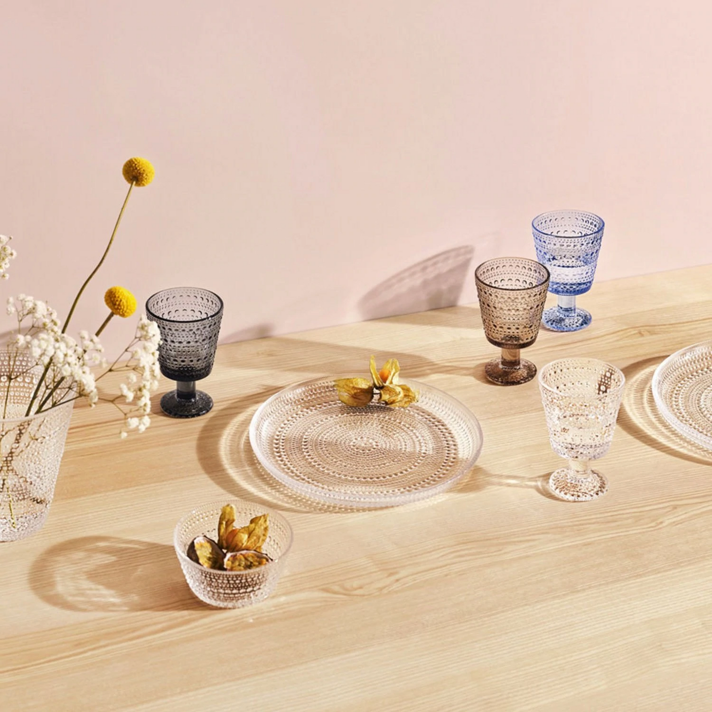 iittala | kastehelmi universal glass | set of 2 | linen - LC