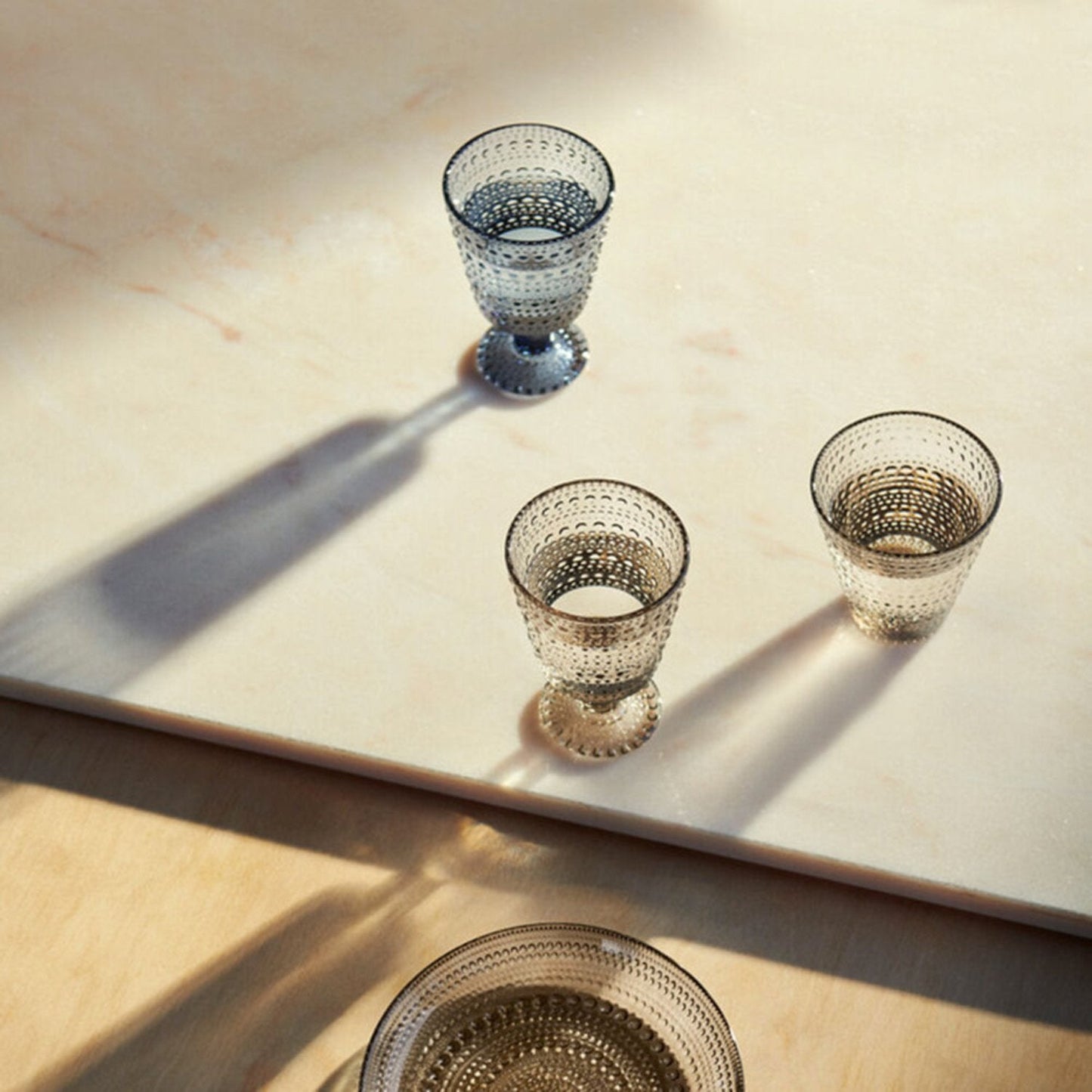 iittala | kastehelmi universal glass | set of 2 | aqua ~ DC