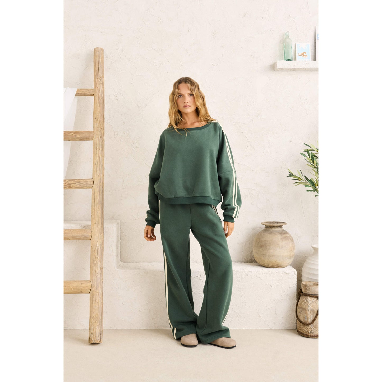 Contrast Sweatshirt | Women's