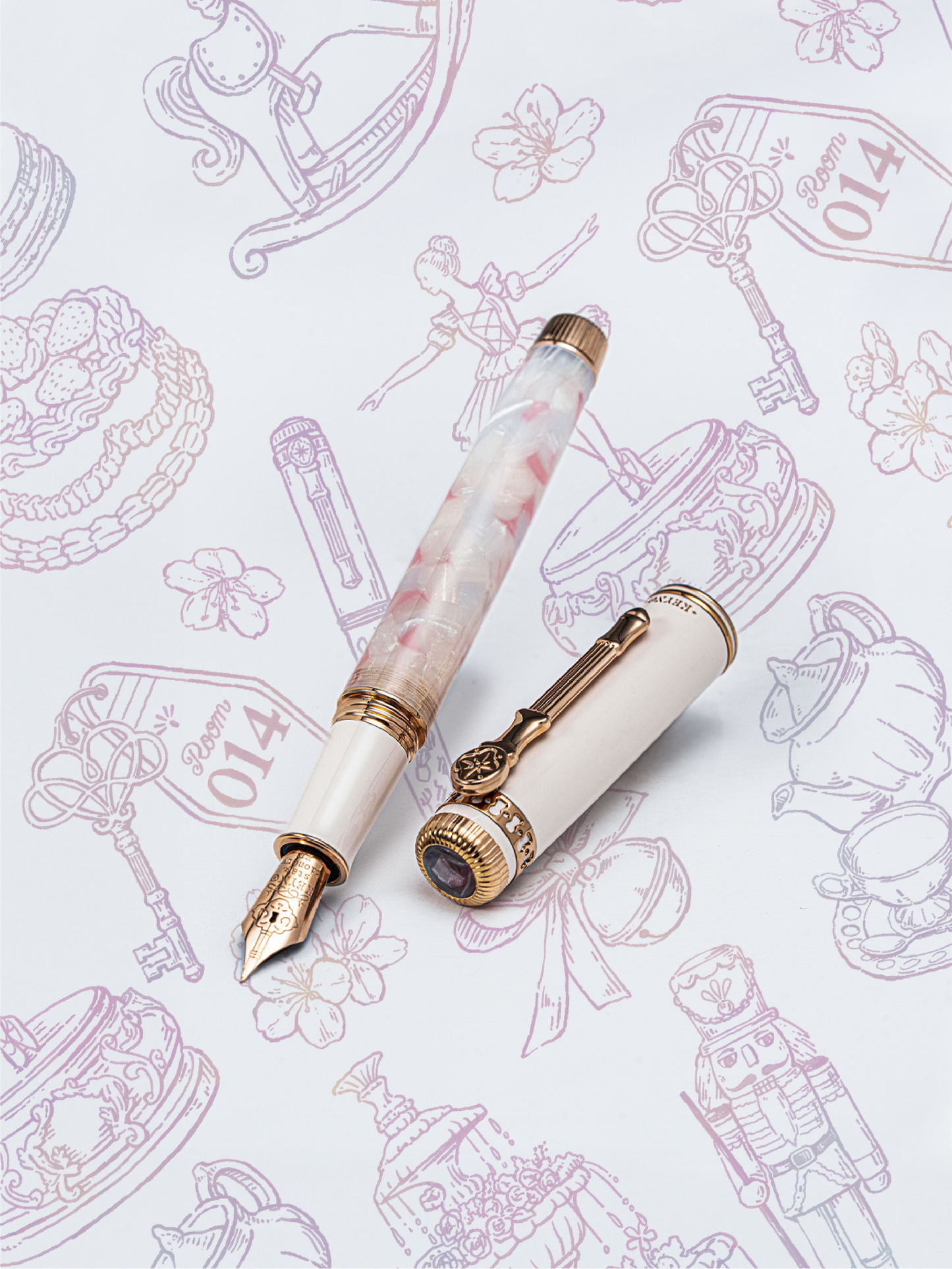 Dominant Industry - Keyno Fountain Pen - No. 014 Cherishment