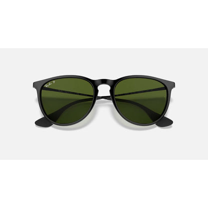 RAYBAN - ERIKA | Black w/ Green Polarized