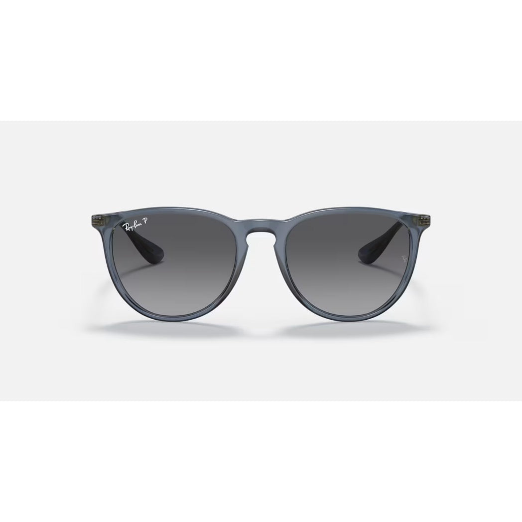 RAYBAN - ERIKA | Polished Transparent Blue w/ Grey