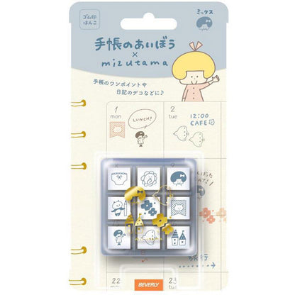Beverly x Mizutama Planner Companion Stamp