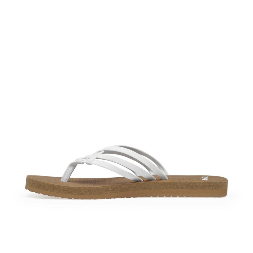 SANUK - YOGA SANDY II | Tan White