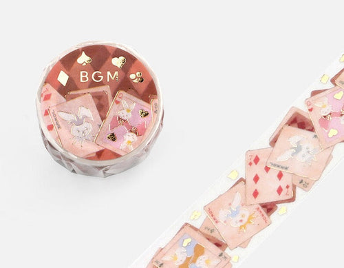 BGM Washi Tape - Life Foil Stamping Rabbit Trump