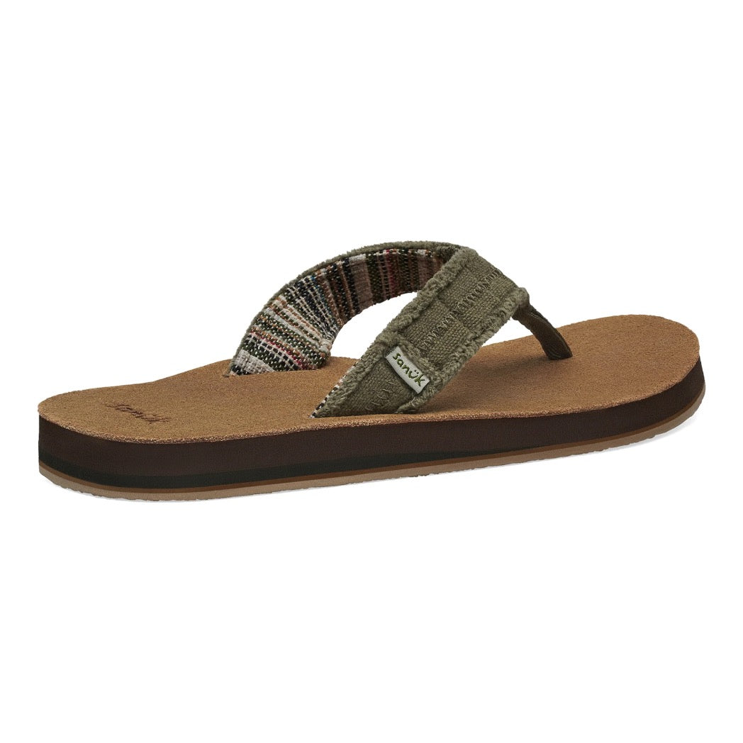 SANUK - FRAID NOT | Dark Olive