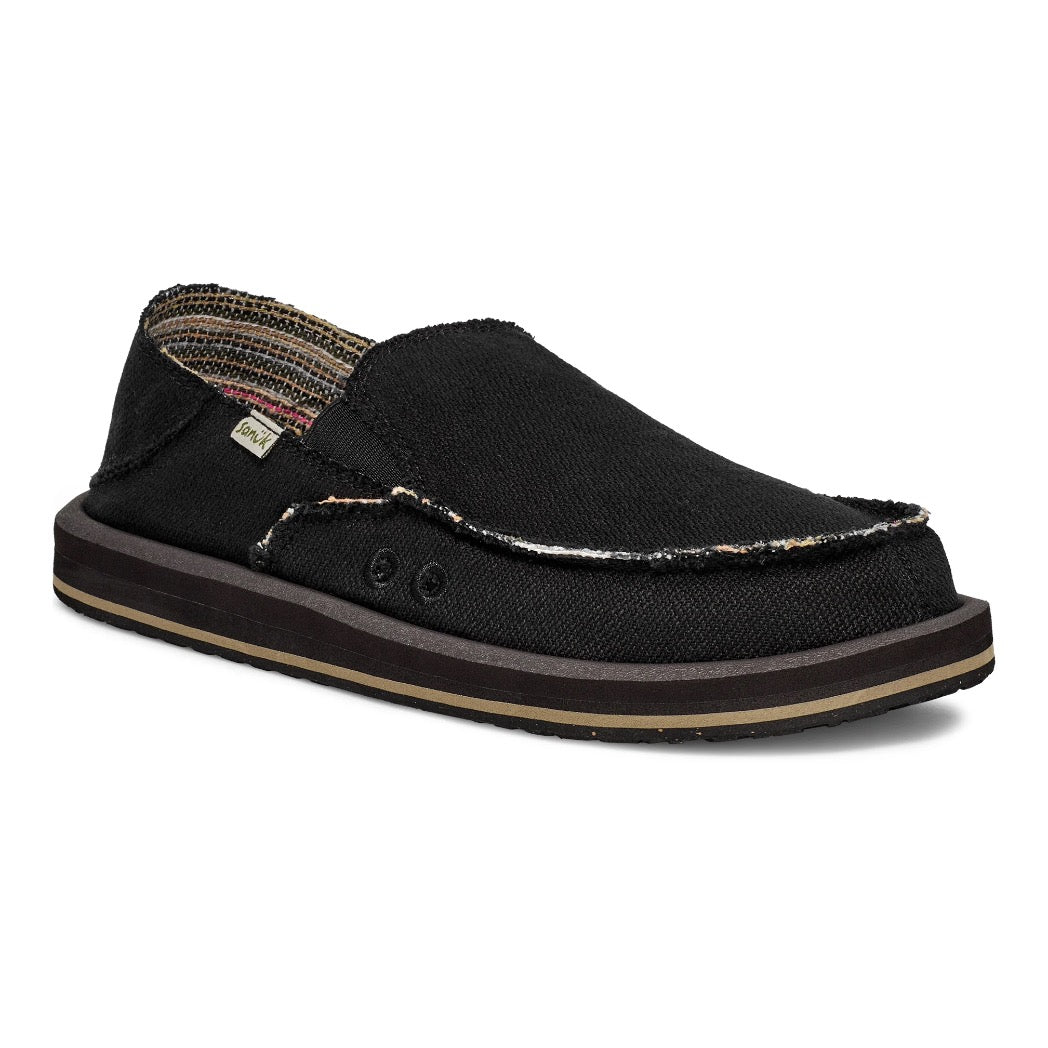 SANUK - DONNY HEMP 2 TONE | Blackout