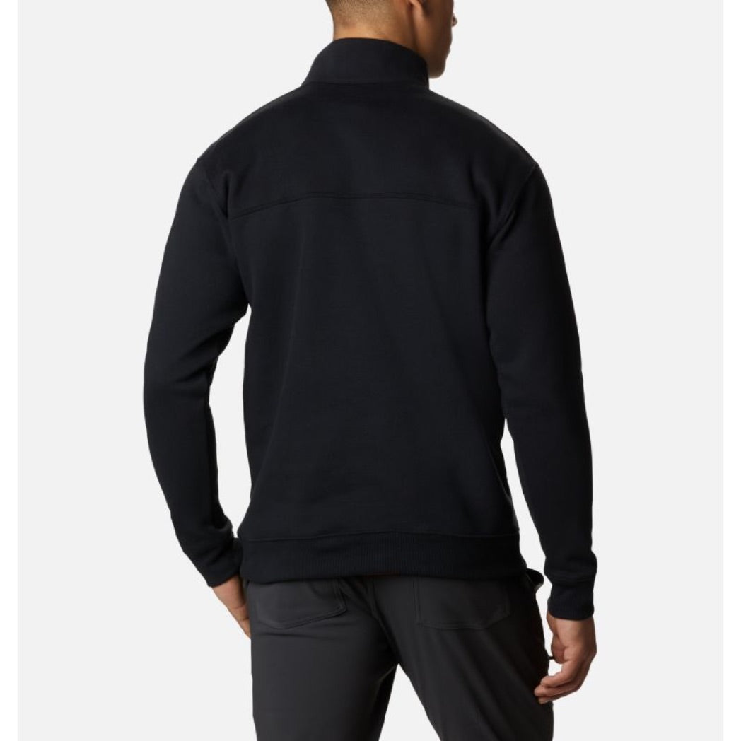 COLUMBIA - HART MOUNTAIN II HALF ZIP SWEATER | BLACK