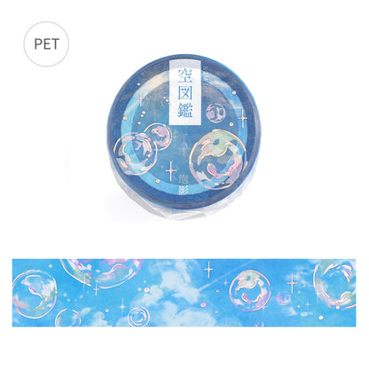 BGM Clear Tape - Foil Stamping Life - Sky Encyclopedia - Bubble Dream