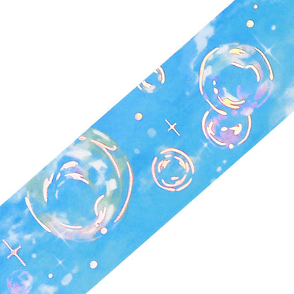 BGM Clear Tape - Foil Stamping Life - Sky Encyclopedia - Bubble Dream