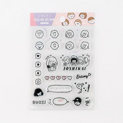 BGM Clear Stamp - Dating