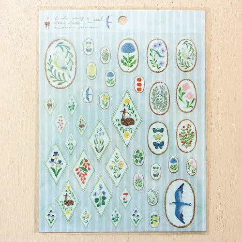 Cozyca - Midori Asano - Birds Song × Deer Dream Sticker