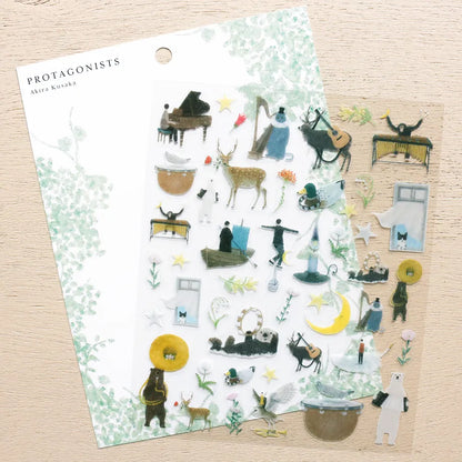 Cozyca - Akira Kusaka - Protagonists 1 Stickers