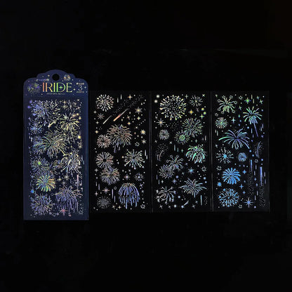 BGM - Foil Stamping Iride Sticker Sheets Vol.2 - Fireworks