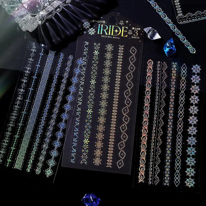 BGM - Foil Stamping Iride Sticker Sheets Vol.2 - Vintage Line