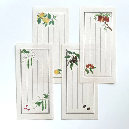 Cozyca - Shikanone - Notepad - Yamato Fruits Book - Vertical Ruled