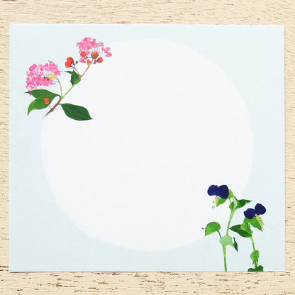 Cozyca - Yasuo Toyama Memo Pad - Flowers of the Season