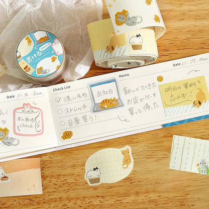BGM Roll Sticker - Writable - Warm Weather