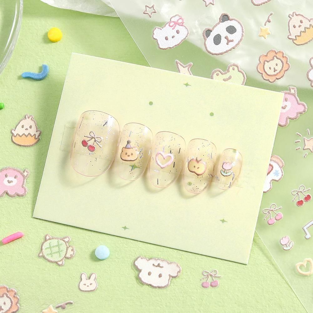 BGM Sticker Sheet - Icing Stickers - Fluffy Friends