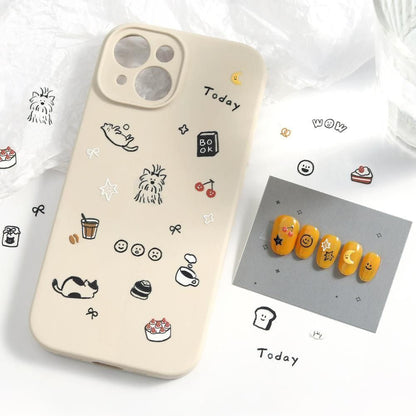 BGM Sticker Sheet - Icing Stickers - Relaxed Days