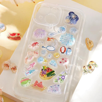 BGM 3D Sticker Sheet - Kyururun - 2026 Summer Limited - Summer Tradition