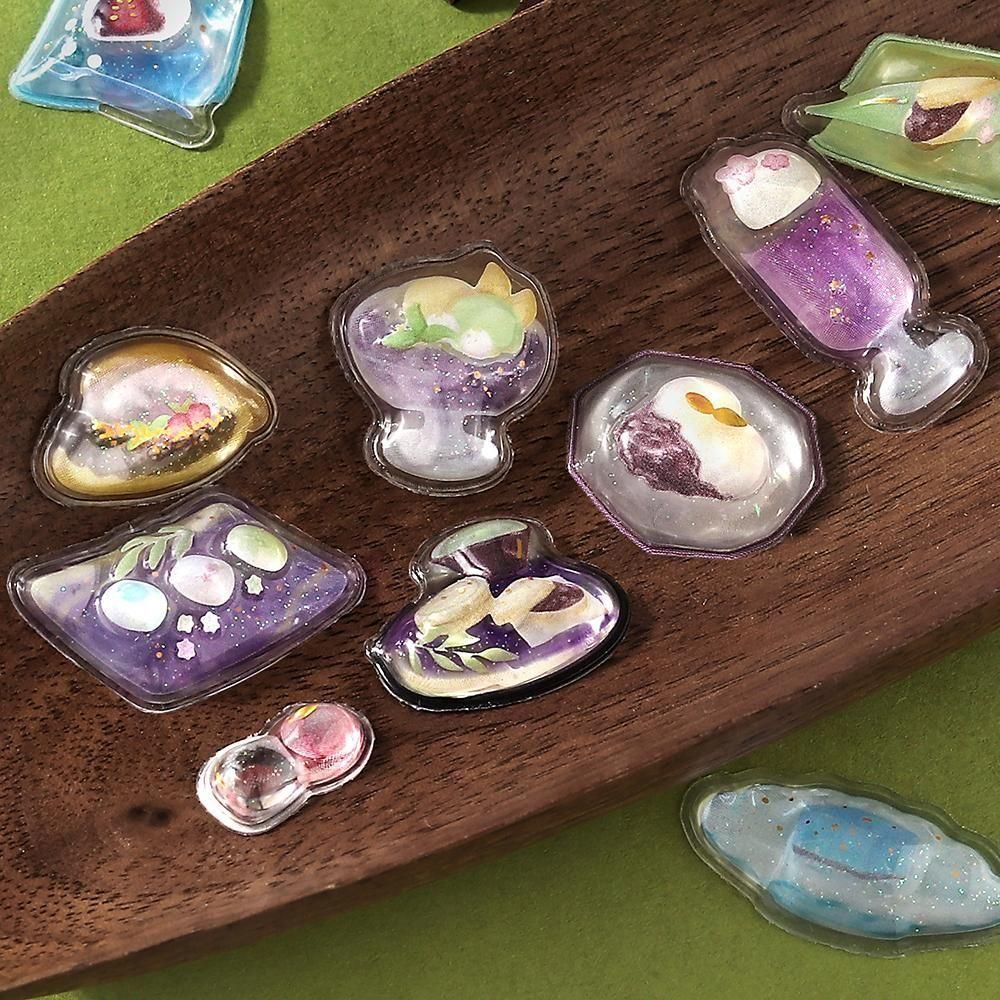 BGM 3D Sticker Sheet - Kyururun - Cafe a la Mode - Elegance (Coming Soon)