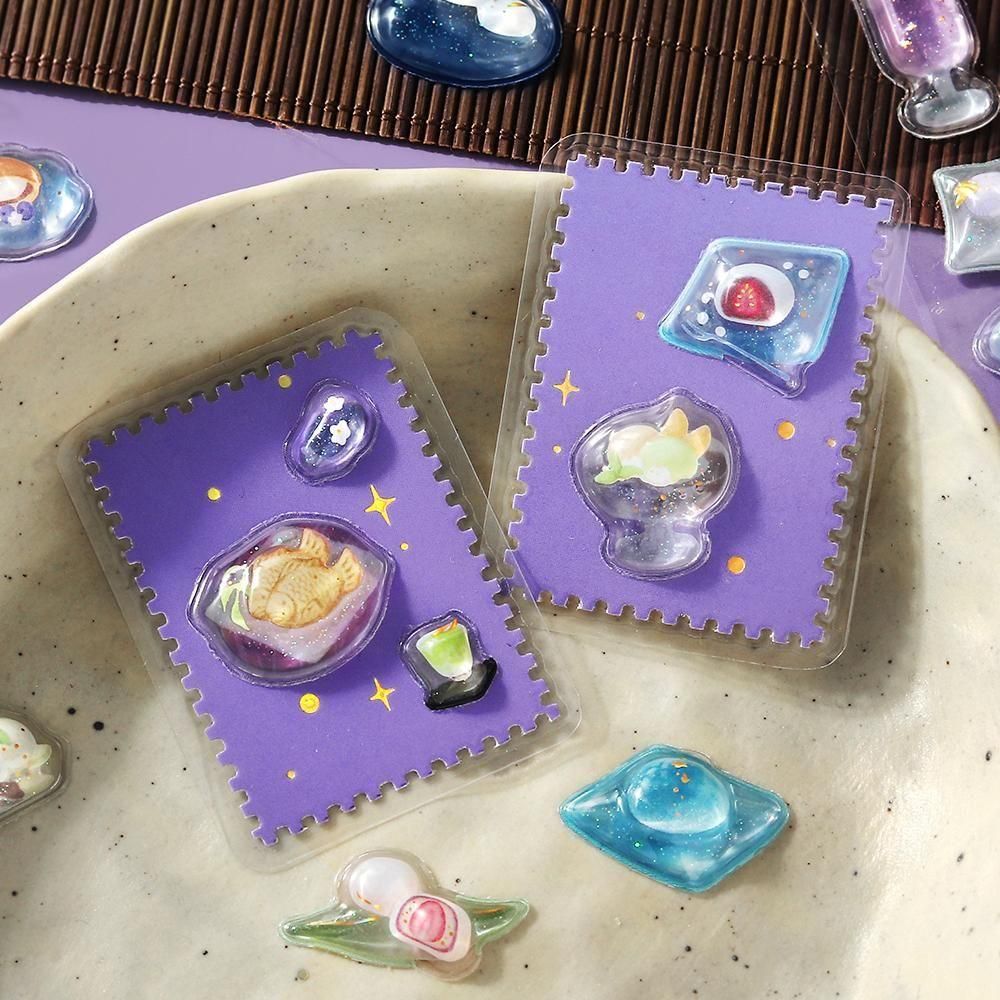 BGM 3D Sticker Sheet - Kyururun - Cafe a la Mode - Elegance (Coming Soon)