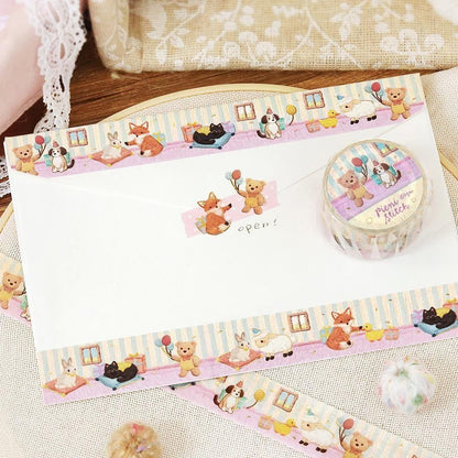 BGM Washi Tape - Foil Stamping - Pieni Stitch - Small Party