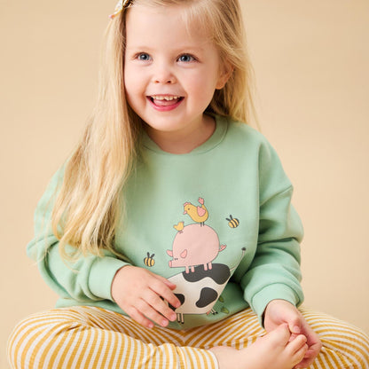 Farmyard Friends Oversized Sweatshirt