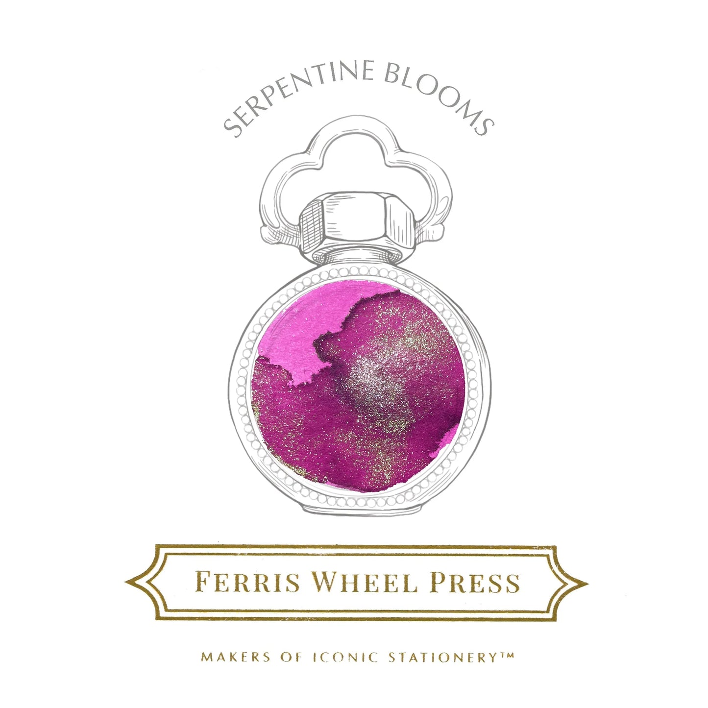 Ferris Wheel Press - Serpentine Blooms - Year of the Snake Special Edition with Fête Chinoise