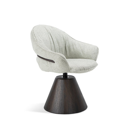 freifrau | marie armchair | cone frame - black | safire fabric