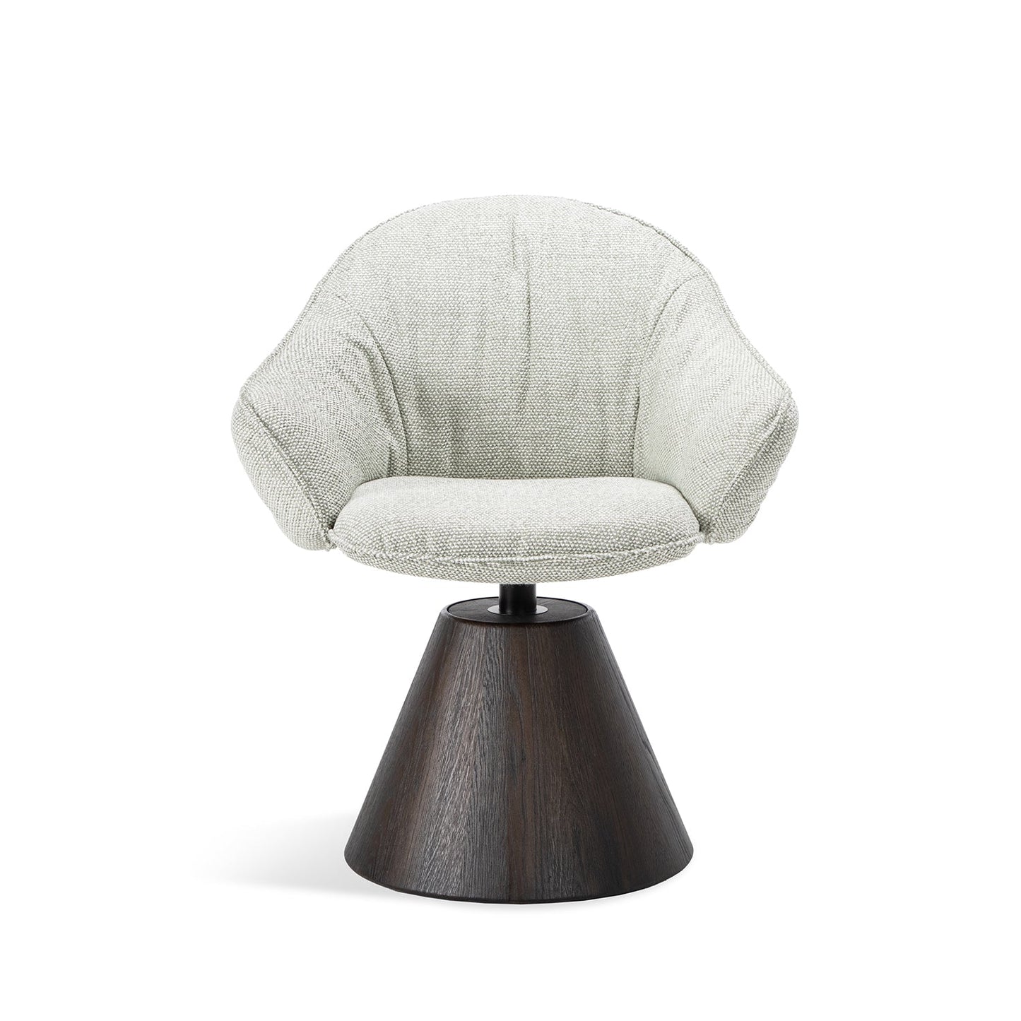freifrau | marie armchair | cone frame - black | safire fabric
