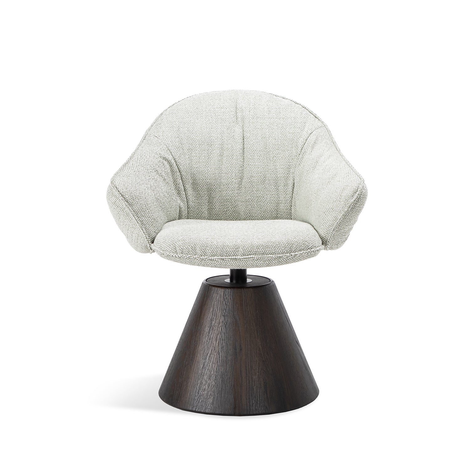 freifrau | marie armchair | cone frame - black | safire fabric