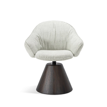 freifrau | marie armchair | cone frame - black | safire fabric